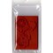 Deep Red Stamps Floral Bicycle Rubber Cling Stamp 3.1 x 2.1 inches